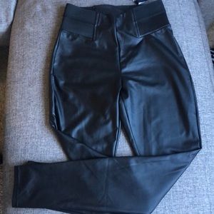 Vera Wang Faux Leather Pants-Brand New! Size Small